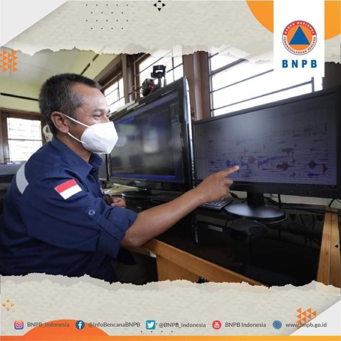 Fhoto: Petugas Pengamatan Gunungapi Merapi Pos Babadan