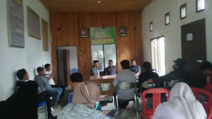 Keterangan foto: Rapat Pembentukan Panitia Pemilihan Kepala Desa (dok.istimewa)