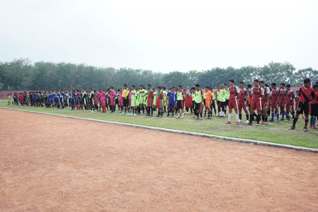 Para peserta anak didik yang mengikuti turnamen GSI Tingkat Kabupaten Asahan tahun 2022. (doc/istimewa)