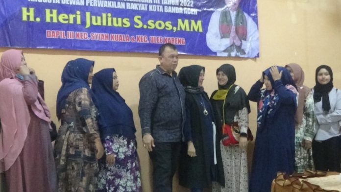 Anggota Dewan Perwakilan Rakyat kota Banda Aceh (DPRK) H. Heri Julius S. Sos, MM komisi II (dok.istimewa)