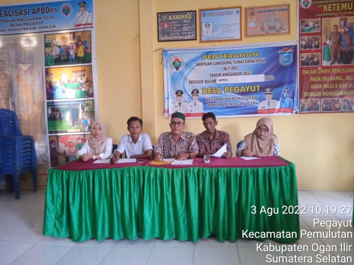 Pilkades serentak Tahun 2024 di Kabupaten Ogan Ilir di kantor Desa Pegayut (dok.istimewa)