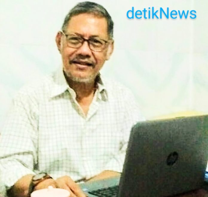 Pakar Hukum dan Pengamat Kepolisian Dr Hadi Pranoto SH MH dalam memberikan keterangan pada detikNews mengenai laporan dan pengaduan kepada Presiden (dok.istimewa)