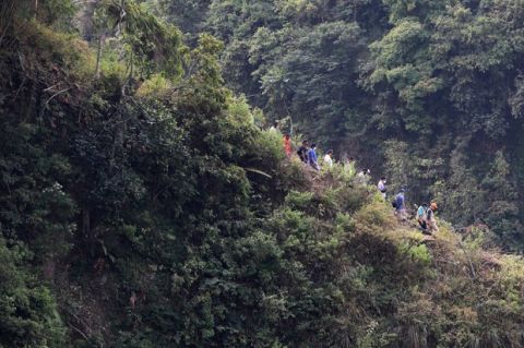 Akses Jalan ke Dusun Mess Desa Lauwo (dok.istimewa)