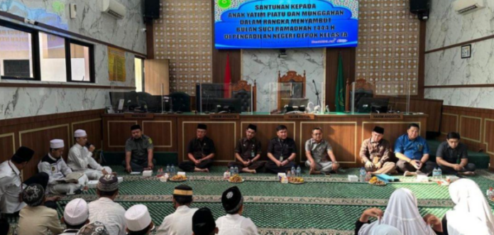 PN Depok Siap Menyambut Bulan Suci Ramadhan Dengan Kegiatan Tausiah dan Pemberian Santunan Kepada Anak-Anak Yatim