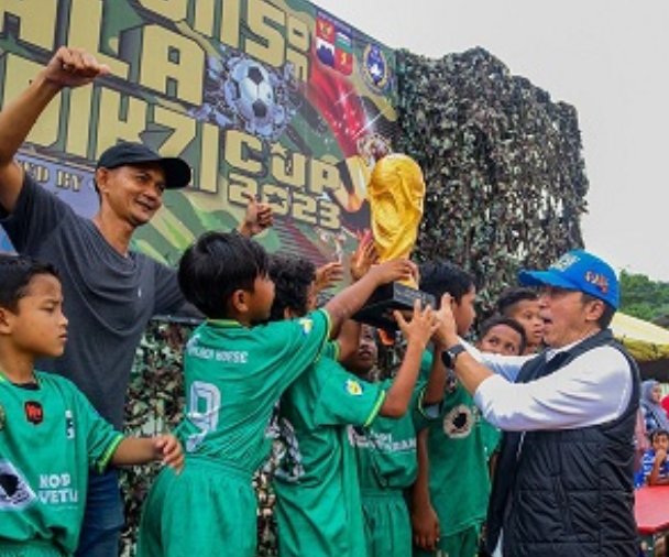 Keren! SSB Tunas Cileungsi Juara 1 Piala Danpusdikzi Cup 2023