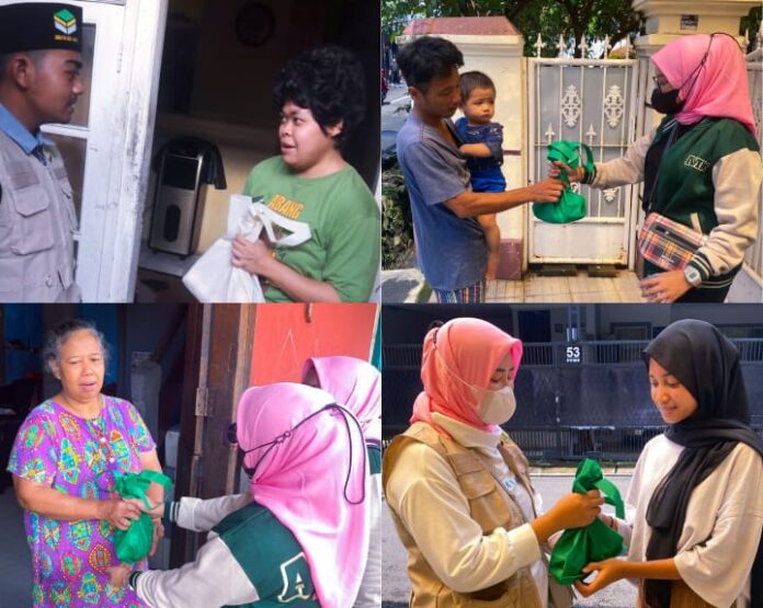 Inovatif! Angkatan Muda Kabah Kota Jakarta Selatan Gelar Program Berbagi Sembako