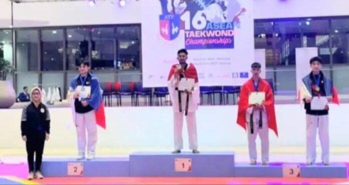 Adam Yazid, Atlet Taekwondo asal Kota Depok Raih Medali Emas Kejuaraan Taekwondo ASEAN di Filipina