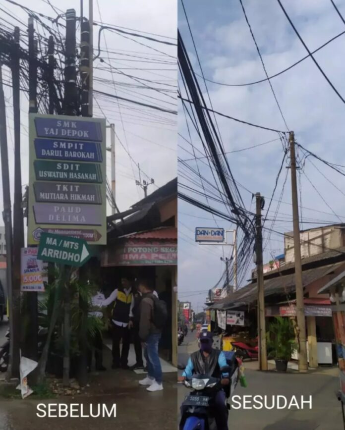 Pembenahan Infrastruktur Listrik: DPUPR Memulai Proyek Grouping Kabel Udara di Jatimulya