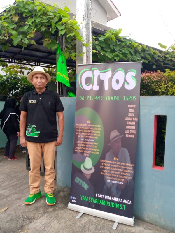 Yam Syari Amirudin Bersama Paguyuban CITOS Gelar Berbagi Tak'jil dan Berbuka Puasa Bersama di Sukatani