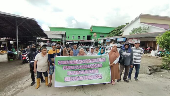 Deklarasi Damai di Pasar Kebun Bunga Palembang untuk Menjaga Kamtibmas yang Aman dan Kondusif
