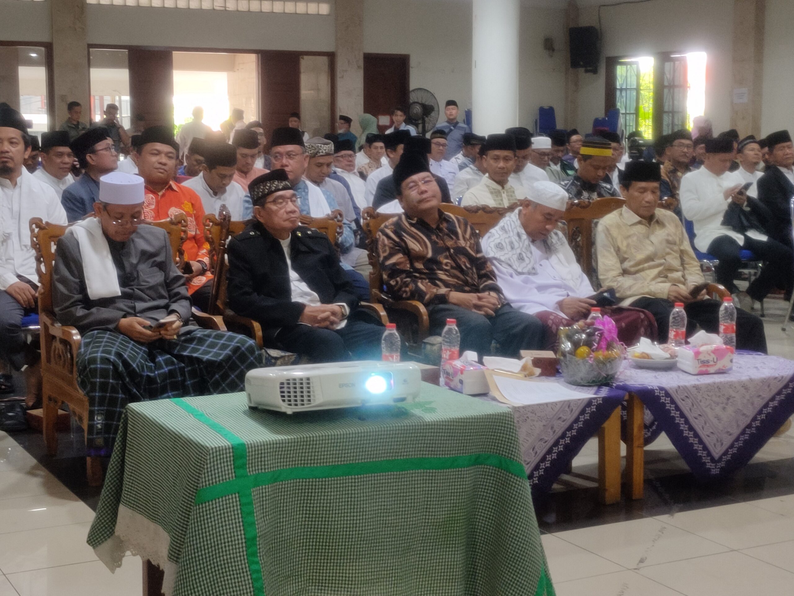 Ketua MUI Kota Depok beserta jajaran.(Foto : detikNews.co.id)